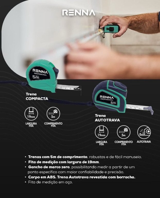 TRENNA RENNA COM AUTOTRAVA - 5M